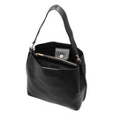Seidenfelt Alunda Hobo - Schultertasche 33 cm (matt black) - Ansicht 6