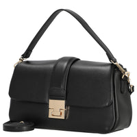 Seidenfelt Dalarna - Schultertasche 30 cm (black/gold) - Ansicht 2