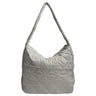 Seidenfelt Hetta Maxi Hobo - Schultertasche 42 cm (cool grey)