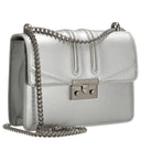 Seidenfelt Roros - Schultertasche 21 cm (silver) - Ansicht 5