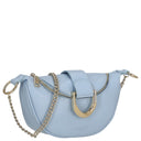 Seidenfelt Sonka - Umhängetasche 19 cm (shy blue/gold) - Ansicht 5