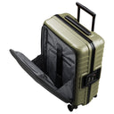 TITAN OVERSEAS - 4-Rollen-Kabinentrolley S 55/23cm mit Vortasche (forest green, 55/23 cm) - Ansicht 6