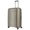 Travelite Air Base - 4-Rollen-Trolley Set 3tlg. L/M/S Vortasche (champagner) - Ansicht 3