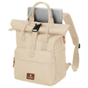 Travelite Basics Short Handle - Rolltop Rucksack 46 cm erw. (off-white) - Ansicht 6