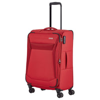 Travelite Chios - 4-Rollen-Trolley M 67 cm erw. (rot) - Ansicht 2