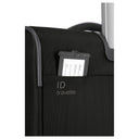 Travelite Crosslite - 4-Rollen-Kabinentrolley S 55 cm erw. (schwarz) - Ansicht 7