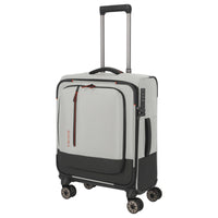 Travelite Crosslite - 4-Rollen-Kabinentrolley S 55 cm (natur) - Ansicht 2