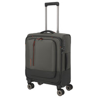 Travelite Crosslite - 4-Rollen-Kabinentrolley S 55 cm (oliv) - Ansicht 2