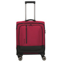 Travelite Crosslite - 4-Rollen-Kabinentrolley S 55 cm (red)