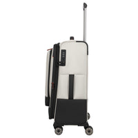Travelite Crosslite - 4-Rollen-Trolley M 66 cm erw. (natur) - Ansicht 3