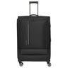 Travelite Crosslite - 4-Rollen-Trolley XL 81 cm erw. (schwarz)