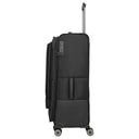Travelite Crosslite - 4-Rollen-Trolley XL 81 cm erw. (schwarz) - Ansicht 3