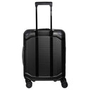 Travelite Millennium - 4-Rollen-Kabinentrolley mit Vortasche S 55 cm (black) - Ansicht 4