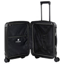 Travelite Millennium - 4-Rollen-Kabinentrolley mit Vortasche S 55 cm (black) - Ansicht 6