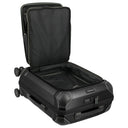 Travelite Millennium - 4-Rollen-Kabinentrolley mit Vortasche S 55 cm (black) - Ansicht 11