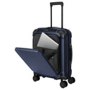 Travelite Millennium - 4-Rollen-Kabinentrolley mit Vortasche S 55 cm (navy) - Ansicht 8
