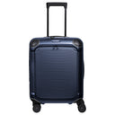 Travelite Millennium - 4-Rollen-Kabinentrolley mit Vortasche S 55 cm (navy)
