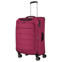 Travelite Skaii - 4-Rollen-Trolley M 67 cm erw. (abendrot) - Ansicht 2