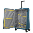 Travelite Umbria - 4-Rollen-Trolley L 77 cm erw. (petrol) - Ansicht 8