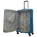 Travelite Umbria - 4-Rollen-Trolley L 77 cm erw. (petrol) - Ansicht 7