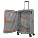 Travelite Umbria - 4-Rollen-Trolley L 77 cm erw. (smoky grey) - Ansicht 8