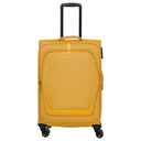 Travelite Umbria - 4-Rollen-Trolley M 67 cm erw. (golden glow)