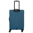 Travelite Umbria - 4-Rollen-Trolley M 67 cm erw. (petrol) - Ansicht 4