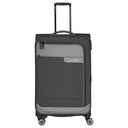 Travelite Viia - 4-Rollen-Trolley L 77 cm erw. (Schiefer)