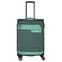 Travelite Viia - 4-Rollen-Trolley M 67 cm erw. (Eukalyptus)