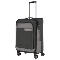 Travelite Viia - 4-Rollen-Trolley M 67 cm erw. (Schiefer) - Ansicht 2