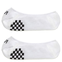 Vans Women's No Show 2 Paar - Socken (white black, 31,5-36)