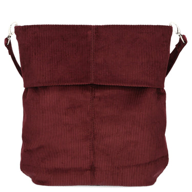 zwei Mademoiselle M12 - Schultertasche 32 cm (cord-bordeaux) - Ansicht 4