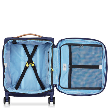 Delsey Paris Montmartre 3 - 4-Rollen-Kabinentrolley Slim S 55 cm erw. (marineblau) - Ansicht 4