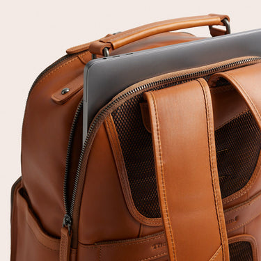 The Chesterfield Brand Austin - Rucksack 15" 39 cm (cognac) - Ansicht 6