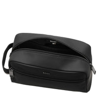 BOSS Men Zeph Washbag - Toiletry Bag 24.5 cm (black)
