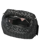 Les Visionnaires Greta Micro Weave Silky - Henkeltasche 20 cm (black) - Ansicht 6