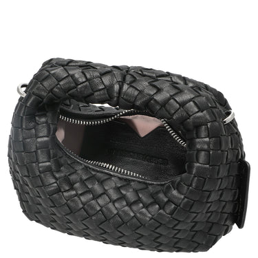 Les Visionnaires Greta Micro Weave Silky - Henkeltasche 20 cm (black) - Ansicht 6