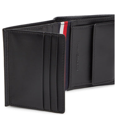 Tommy Hilfiger Corp Trifold - Geldbörse 6cc 10 cm (black) - Innenansicht