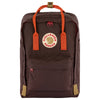 Fjällräven Kånken Koncept - Backpack 15" 40 cm (black oak-rowan red)