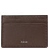 BOSS Northon Money Clip - Credit Card Case 2cc 10 cm (dark brown)