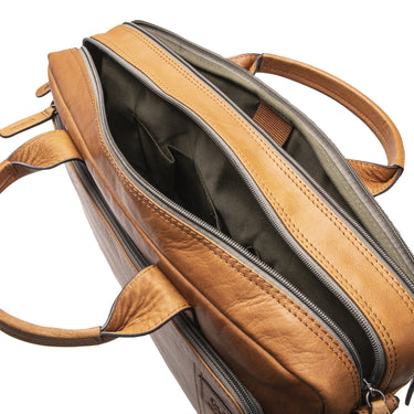 Strellson Hyde Park - Aktentasche 15" 39 cm (cognac) - Ansicht 4