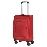 D&N Travel Line 6804 - 4-Rollen-Kabinentrolley S 55 cm (dunkelrot) - Ansicht 2