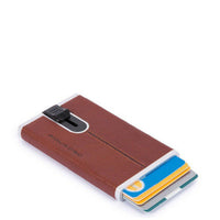 Piquadro Black Square - Kreditkartenetui 5cc 10 cm (brown) - Ansicht 2