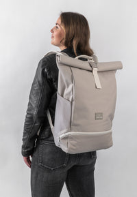 Johnny Urban Allen Large - Rolltop Backpack 45 cm (sand) - Ansicht 2