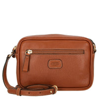 Brics Life Pelle - Umhängetasche 21 cm (cognac)