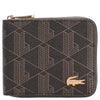 Lacoste The Blend Compact Zip Wallet - Portemonnee 3cc 11 cm (mono slate black shitake)