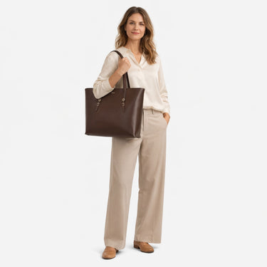 HUGO Syndra - Shopper 37 cm (brown) - Ansicht 7