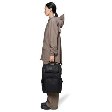 Rains Texel Cargo Backpack W3 - Rucksack 16" 45 cm (black) - Ansicht 6