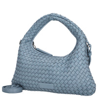 Les Visionnaires Sadie Weave Silky - Henkeltasche 37 cm (celeste) - Ansicht 2