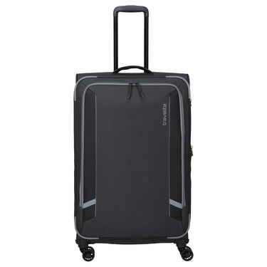 Travelite Corsiica - 4-Rollen-Trolley L 77 cm erw. (black) - Ansicht 2